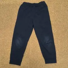 ユニクロキッズエアリズムウルトラストレッチパンツ120ネイビー 紺色 長ズボン