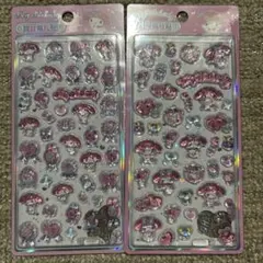 中国正規品 ライセンスあり マイメロディ 2枚 ボンボンドロップシール
