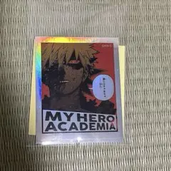 ヒロアカ　爆豪　オーロラステッカー　ジャンプショップ