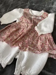 新生児　ロンパース　ワンピースセット　エンゼル