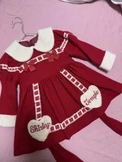 最終値下げシャーリーテンプル 限定 サンタワンピース