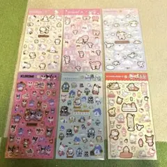 ダイソー サンリオキャラクターズ シール 6点