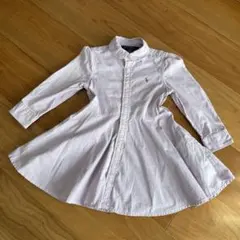 ラルフローレン　女の子　シャツワンピース　2T 長袖　秋冬