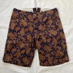 Beams Boy ペイズリー柄ショートパンツ