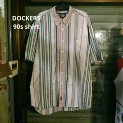 DOCKERSドッカーズ/90s マルチカラー チェック シャツのサムネイル