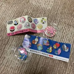 くら寿司×BT21 缶バッチ&オリジナルラバーマスコット