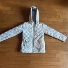 ライトブルー 中綿コート M(150)