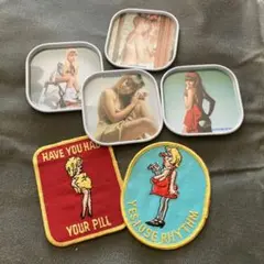 ビンテージ　ワッペン　パッチ　古着　エロ