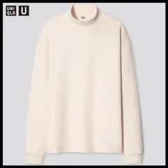 【UNIQLO】モックネックプルオーバー（長袖） XL