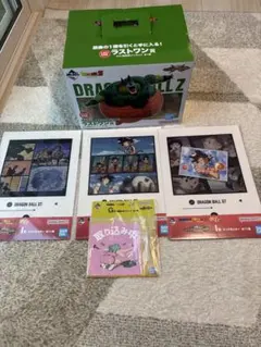 一番くじ ドラゴンボールＺ ラストワン賞 ポスター３枚付き プレート1枚