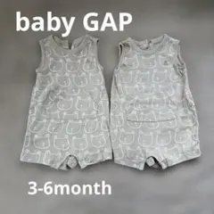 baby GAP くま柄ロンパース 3-6ヶ月