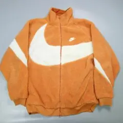 う*ど様 8980 ナイキ ボア フリース リバーシブルジャケット XXL メン