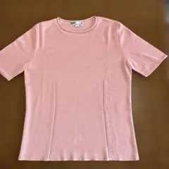 DAKS 半袖ニットトップス 38 ピンクのサムネイル
