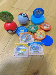 ポケモン グッズ ハッピーセット、コメダ珈琲キーホルダーまとめ売り