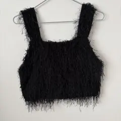 DISCOAT ディスコート フリンジビスチェ