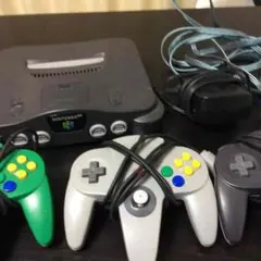 ニンテンドー64本体+ソフト11本セット