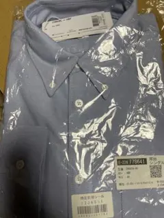 水色 ラコステ長袖シャツ