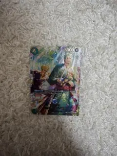 ワンピースカードゲーム　ロロノア・ゾロ　SP PRB02-006