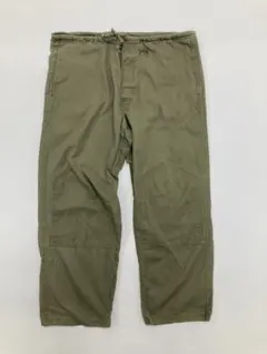 古着 ダブルニーパンツ ルーマニア軍 MApNパンミリタリーパンツ シミあり