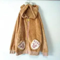 シェリーメイ フード付きボアパーカー ダッフィー＆フレンズ LL ディズニーシー