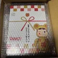 BE@RBRICK ペコちゃん ミルキー三角帽子デザイン 100％ & 400% - メルカリ
