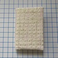 【ラストセール】バインダーカバー　イエローツイード　A6 バインダー付属しません