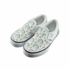 【美品】VANSラッド レインボー トゥルーホワイト 10.5cm
