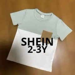 SHEIN シーイン　キッズTシャツ　2-3Y 90cm95cmのサムネイル