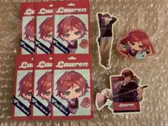 にじさんじ ローレン・イロアス ランダムフォト風カード ランダムステッカー