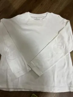 無印良品 スムース編み長袖Tシャツ