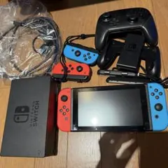 Nintendo Switch 本体 Joy-Con2セット➕SDカード64GB NintendoSwitch本体+Joy-Conセット×2SDカード64GB付き - メルカリ