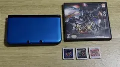 ニンテンドー3DS LL ブルー 本体＆ソフト3本セット