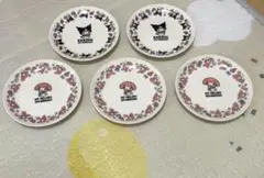 マイメロディ・クロミ 6枚セット プレート　ミニストップ