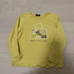 BeBe イエロー 長袖カットソー