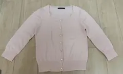 INGNI ピンク 長袖カーディガン ラメ感あり