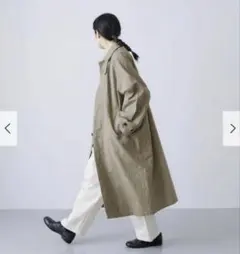 かぐれ　新品タグ付き　コットンリネンステンカラーコート　アーバンリサーチドアーズ