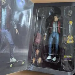 バックトゥザフューチャー マーティー マクフライ フィギュア　NECA
