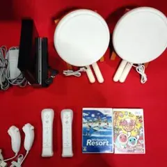 セット　任天堂　Wii本体 Wiiリモコンwiiモーションプラス 太鼓の達人