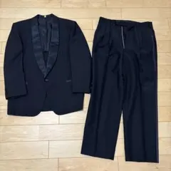 ブラックタキシード ジャケットとパンツセット