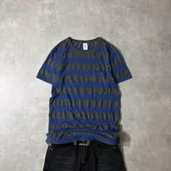 90s Archive Velva Sheen Striped s/s Tee