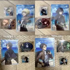 進撃の巨人 カラオケの鉄人 海 ポストカードエレン　ミカサ　アルミン リヴァイ