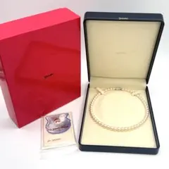 Mont RonD モントロンド アコヤ真珠 パール ネックレス 箱、保証書付き 