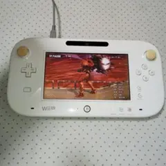 wiiu ゲームパッド　白
