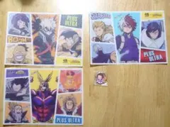 4点セット　僕のヒーローアカデミア　くら寿司