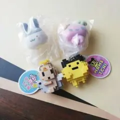 【ガチャ】たまごっち ドットフィギュアチャーム フロッキー まめっち みみっち