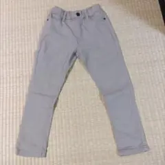 薄茶　 長ズボン ゴム入りウエスト　120センチ