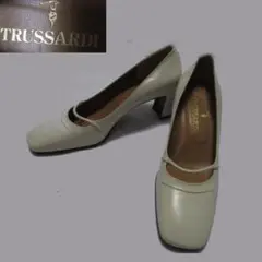 m23681・未使用★TRUSSARDI★皮革レディースシューズのサムネイル