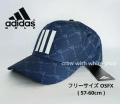 新品 adidas(アディダス)GOLF ツアーモノグラム プリントキャップ