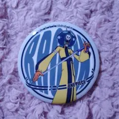 ワンピースブルック缶バッジ