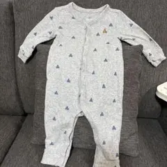 baby gap グレー ロンパース 6-12ヶ月　70cm